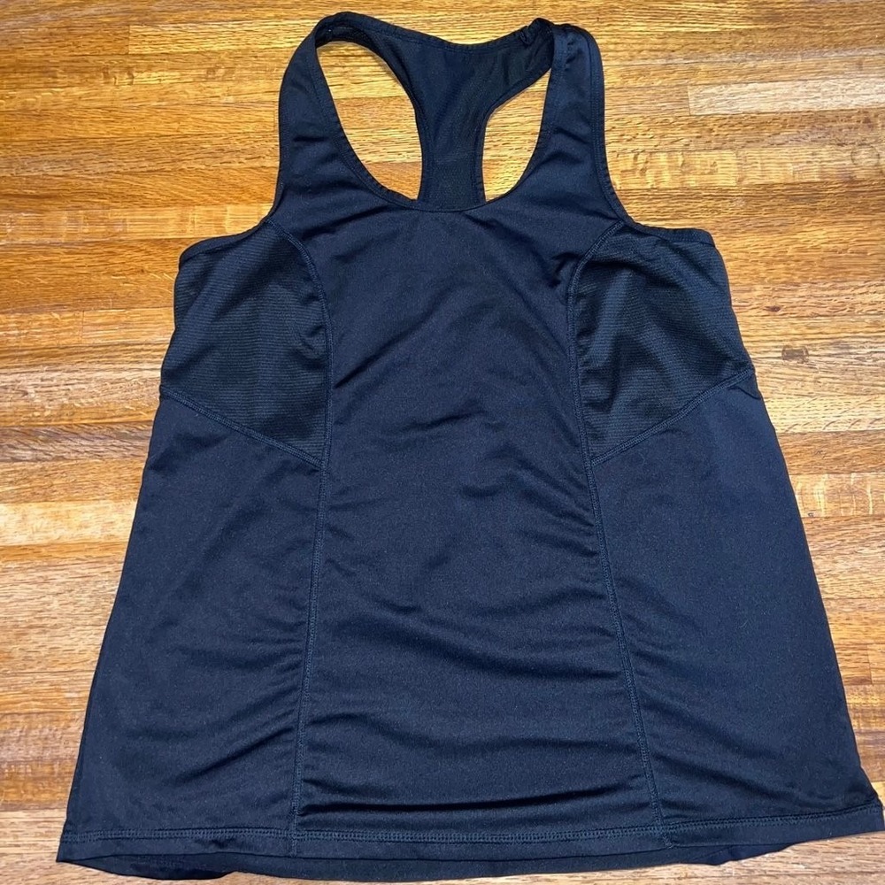 Xersion Essential Women XS Black Racerback‎ Everair Performance Workout Tank Top